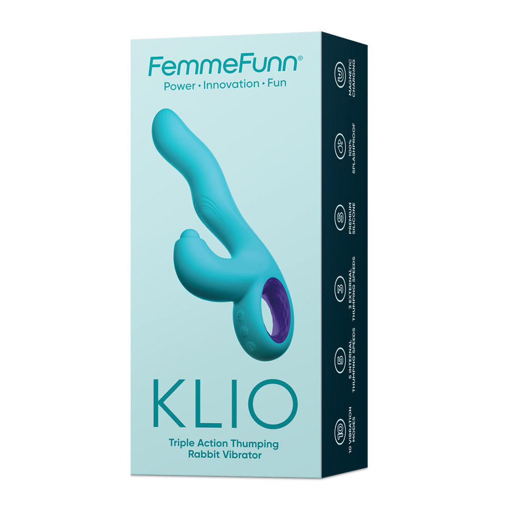 Femme Funn Klio - Aqua Rabbit Vibrator My Girlfriends Secrets