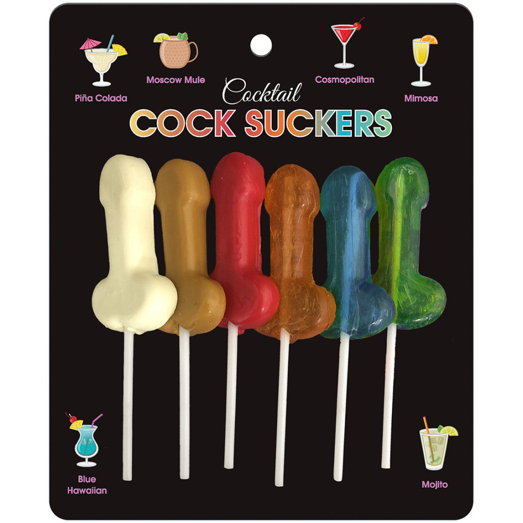 Cocktail Cock Suckers 6pk Penis Lollipops My Girlfriends Secrets