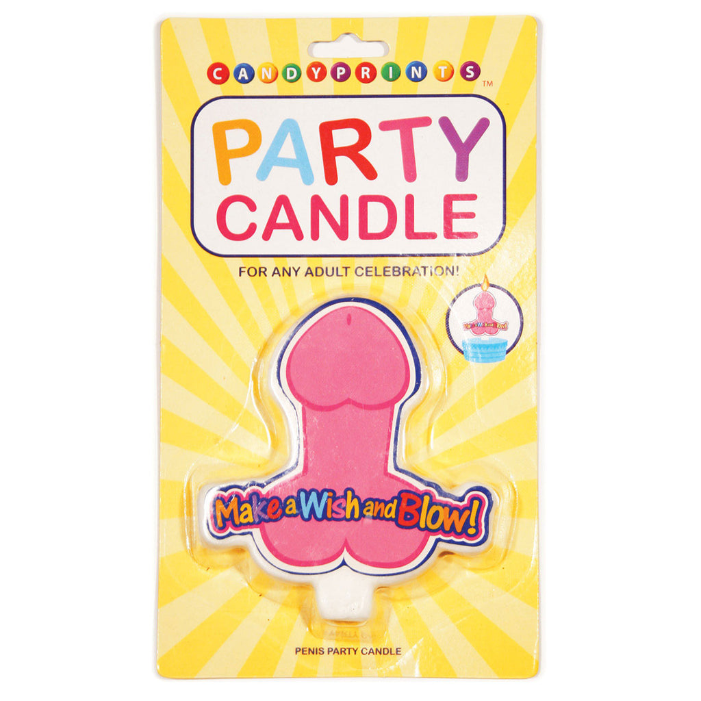 Party Candle - Make a Wish and Blow (Penis) Penis Candle My Girlfriends Secrets