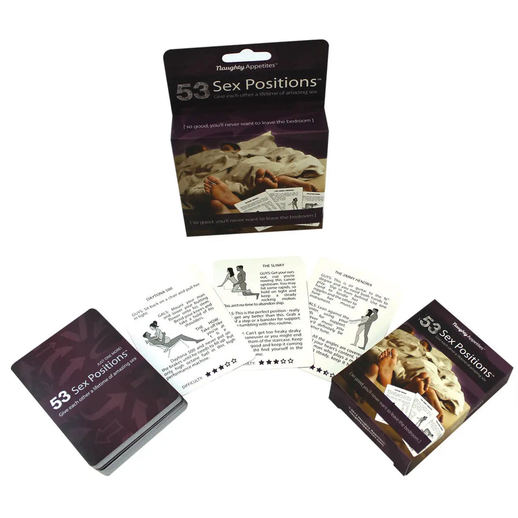 53 Sex Positions Flashcards Sexy Card Game My Girlfriends Secrets