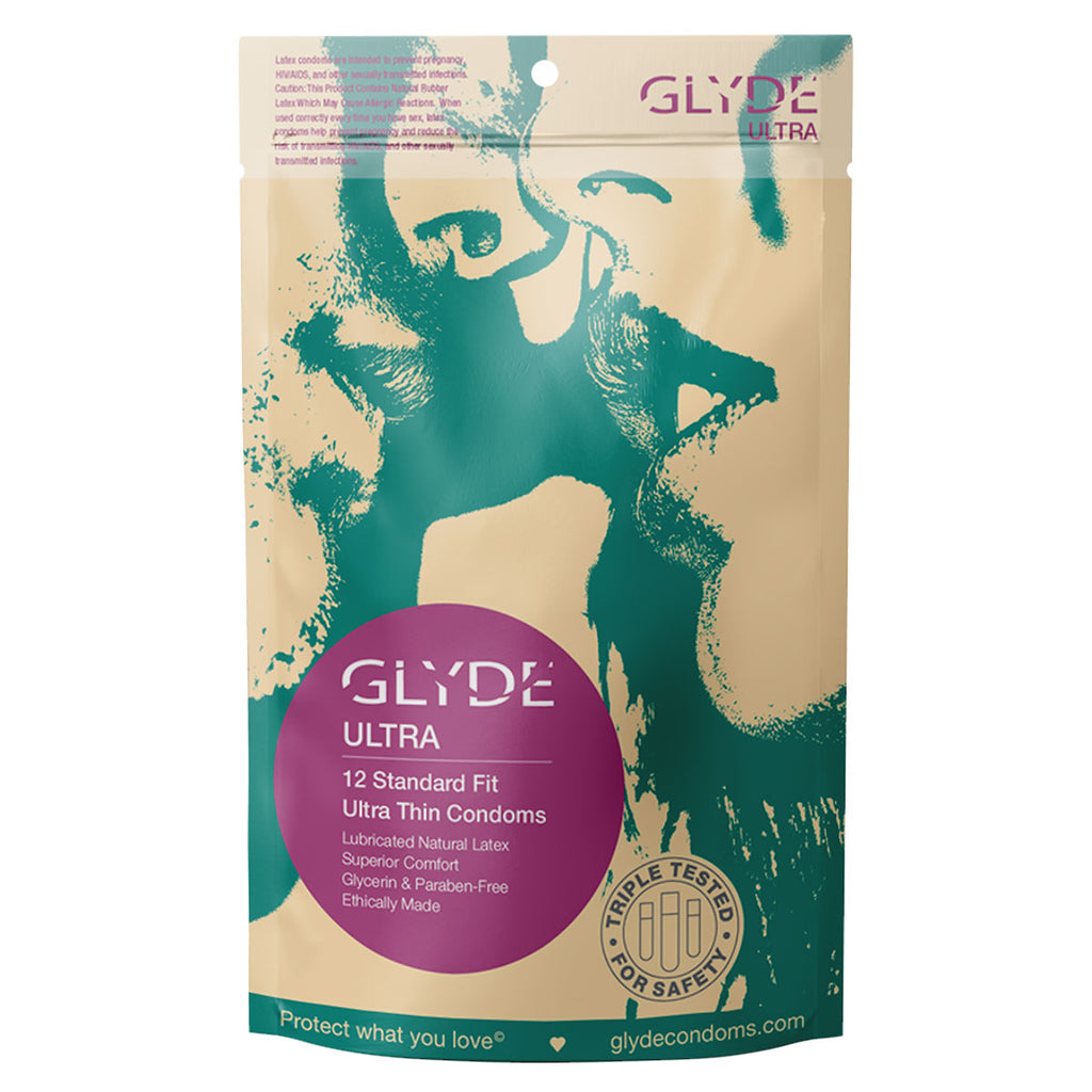 Glyde Ultra Condoms 12pk Plant Based Condoms My Girlfriends Secrets