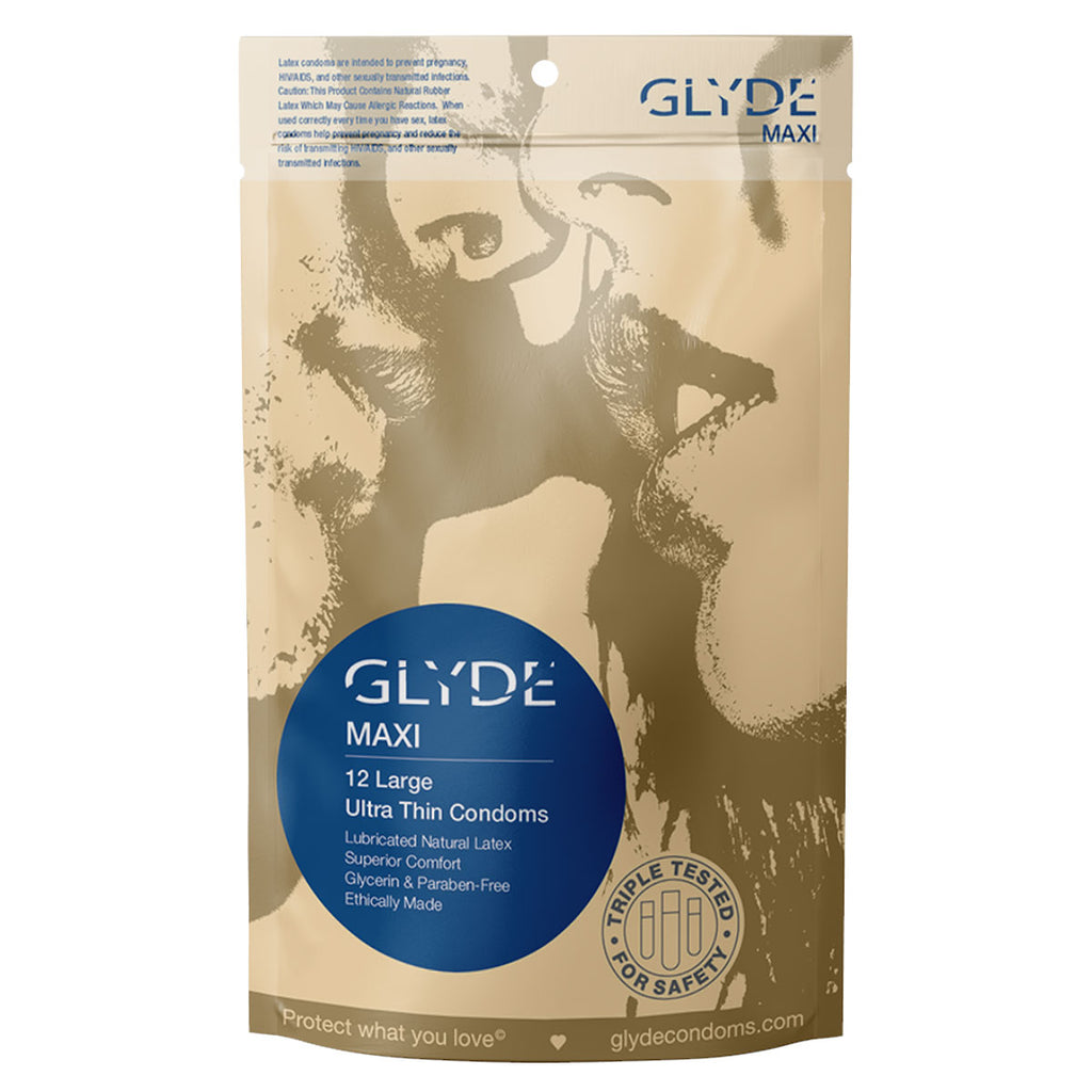 Glyde Maxi Condoms 12pk Plant Based Condoms My Girlfriends Secrets