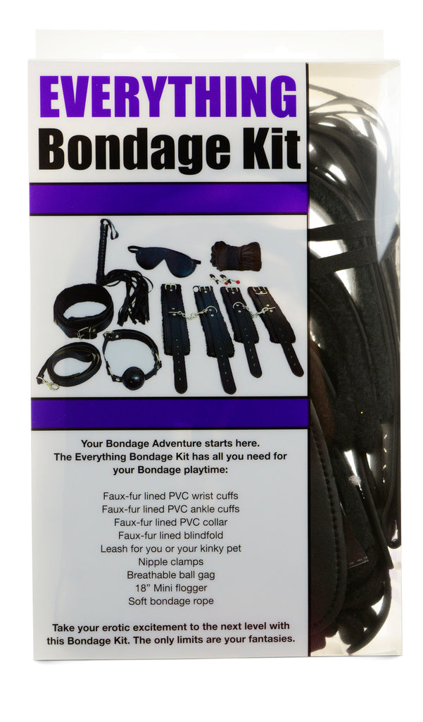 Everything Bondage Kit - Black My Girlfriends Secrets