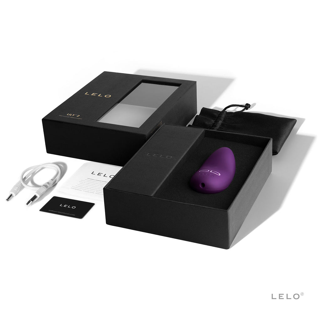 LELO Lily 2 - Plum Waterproof and Rechargeable Clitoral Vibrator My Girlfriends Secrets