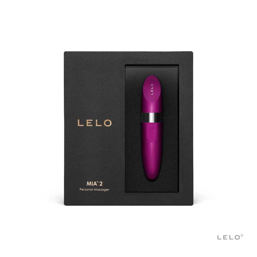 LELO Mia 2 - Deep Rose Lipstick Vibe My Girlfriends Secrets