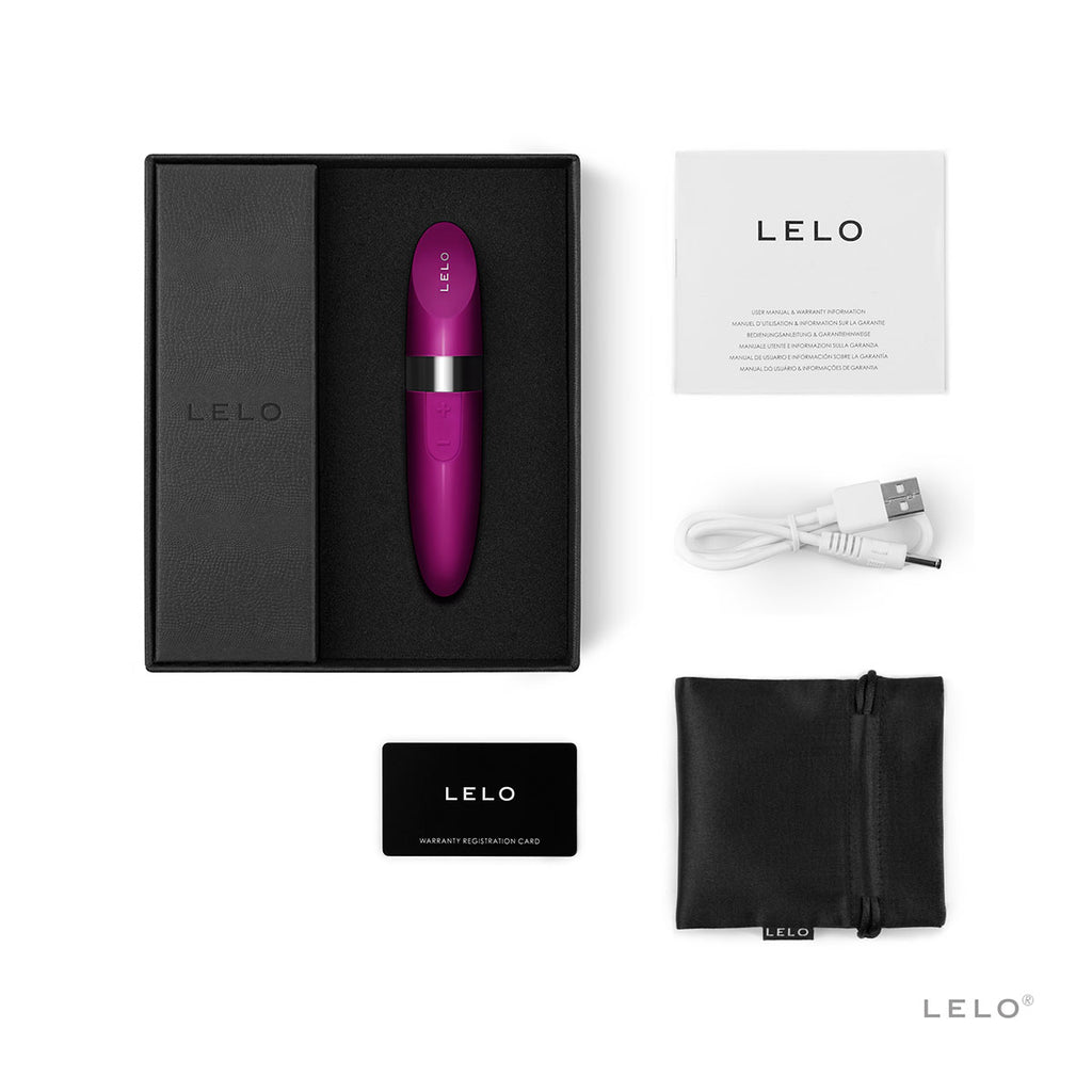 LELO Mia 2 - Deep Rose Lipstick Vibe My Girlfriends Secrets