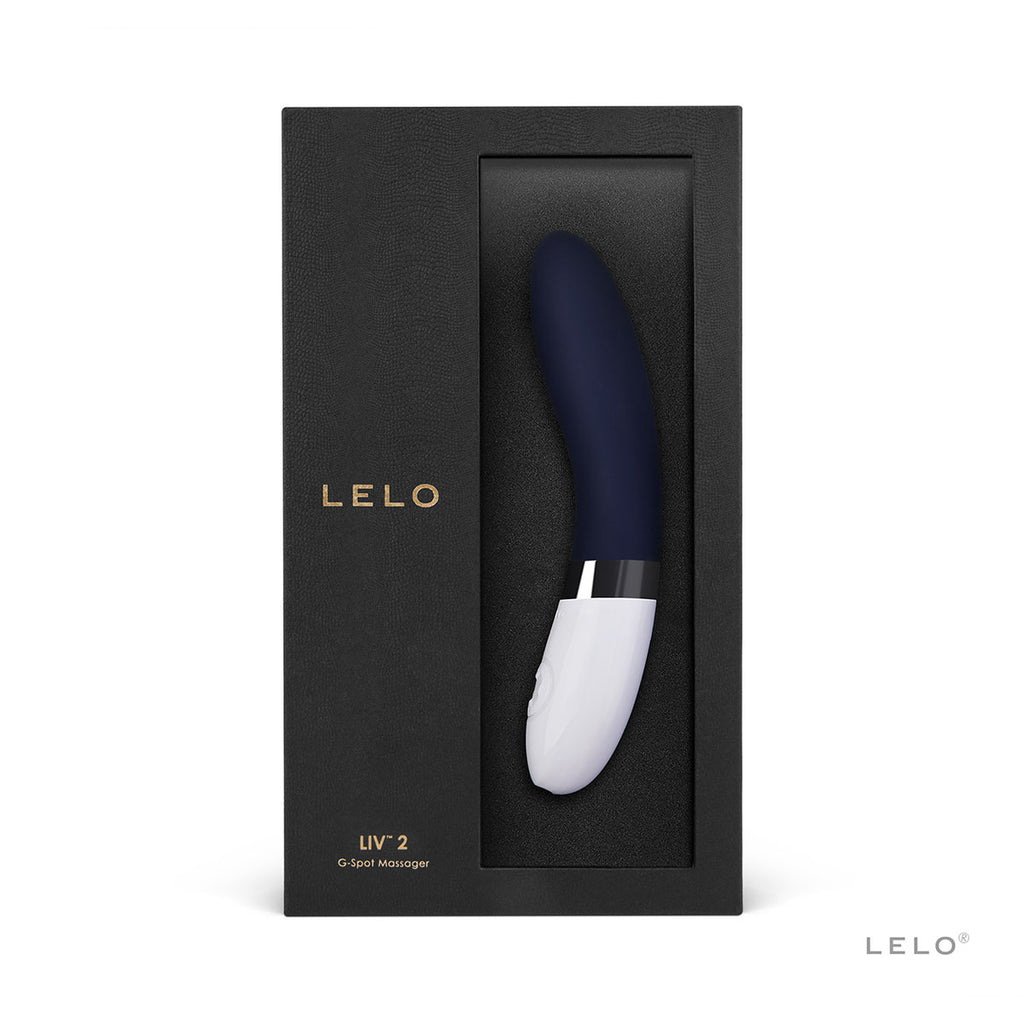 LELO Liv 2 - Navy Blue Mid Size Vibrator My Girlfriends Secrets