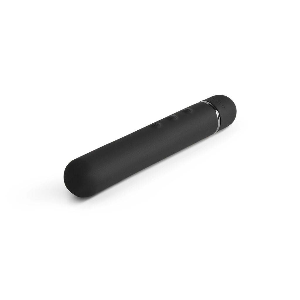Le Wand Chrome Baton - Black Slim Chrome Vibrator My Girlfriends Secrets