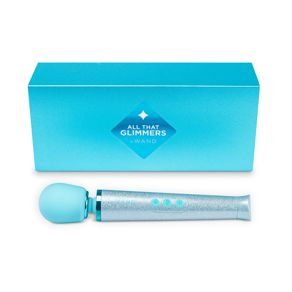 Le Wand All that Glimmers - Blue Wand Massager My Girlfriends Secrets