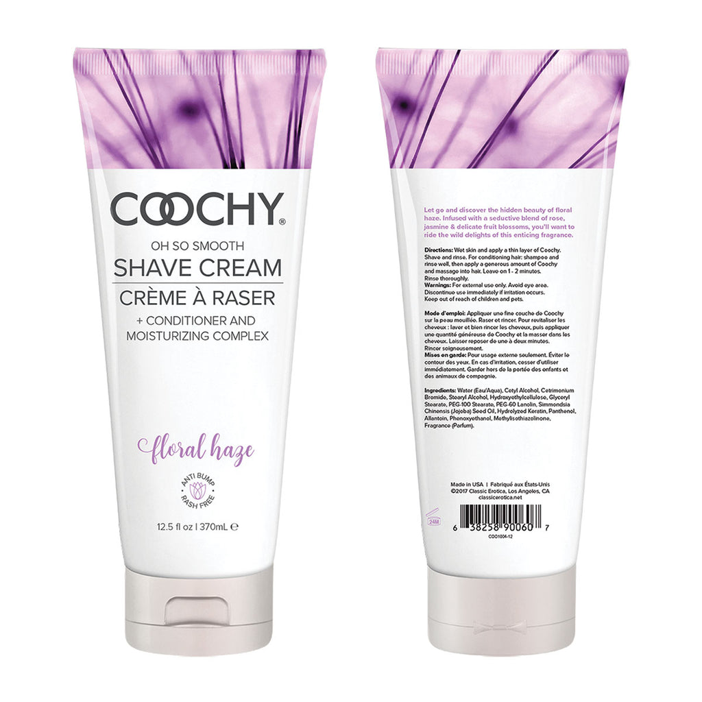 Coochy Shave Cream 12.5oz - Floral Haze My Girlfriends Secrets