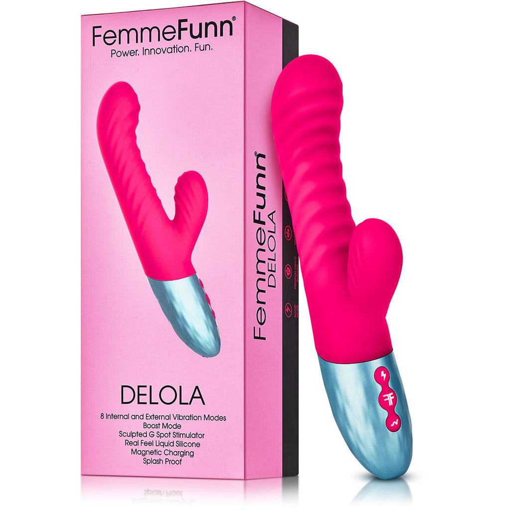 Femme Funn DELOLA Pink Rabbit Vibrator My Girlfriends Secrets