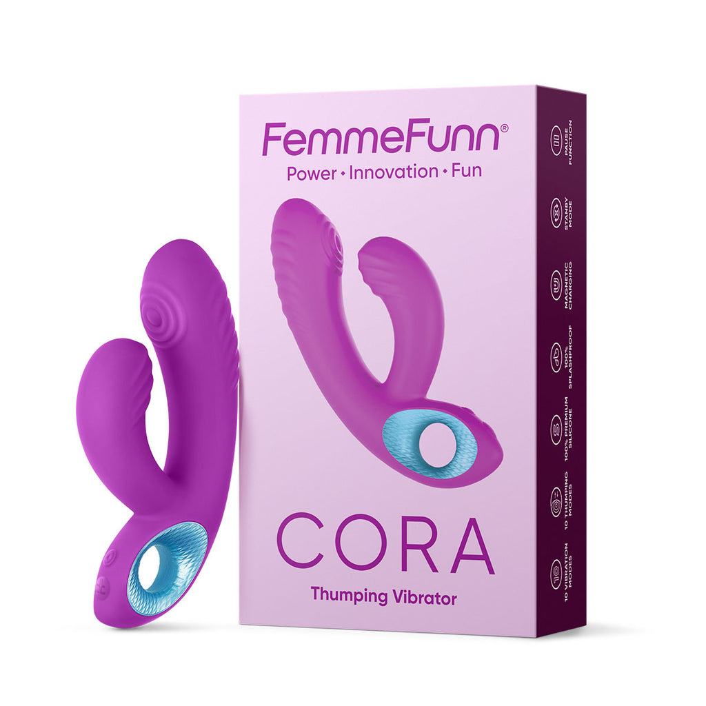 Femme Funn CORA - Purple Clit Vibrator My Girlfriends Secrets
