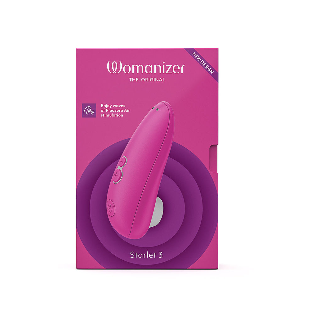 Womanizer Starlet 3 - Pink Rechargeable Clitoral Suction Stimulator My Girlfriends Secrets