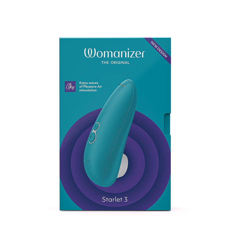Womanizer Starlet 3 - Turquoise Rechargeable Clitoral Suction Stimulator My Girlfriends Secrets
